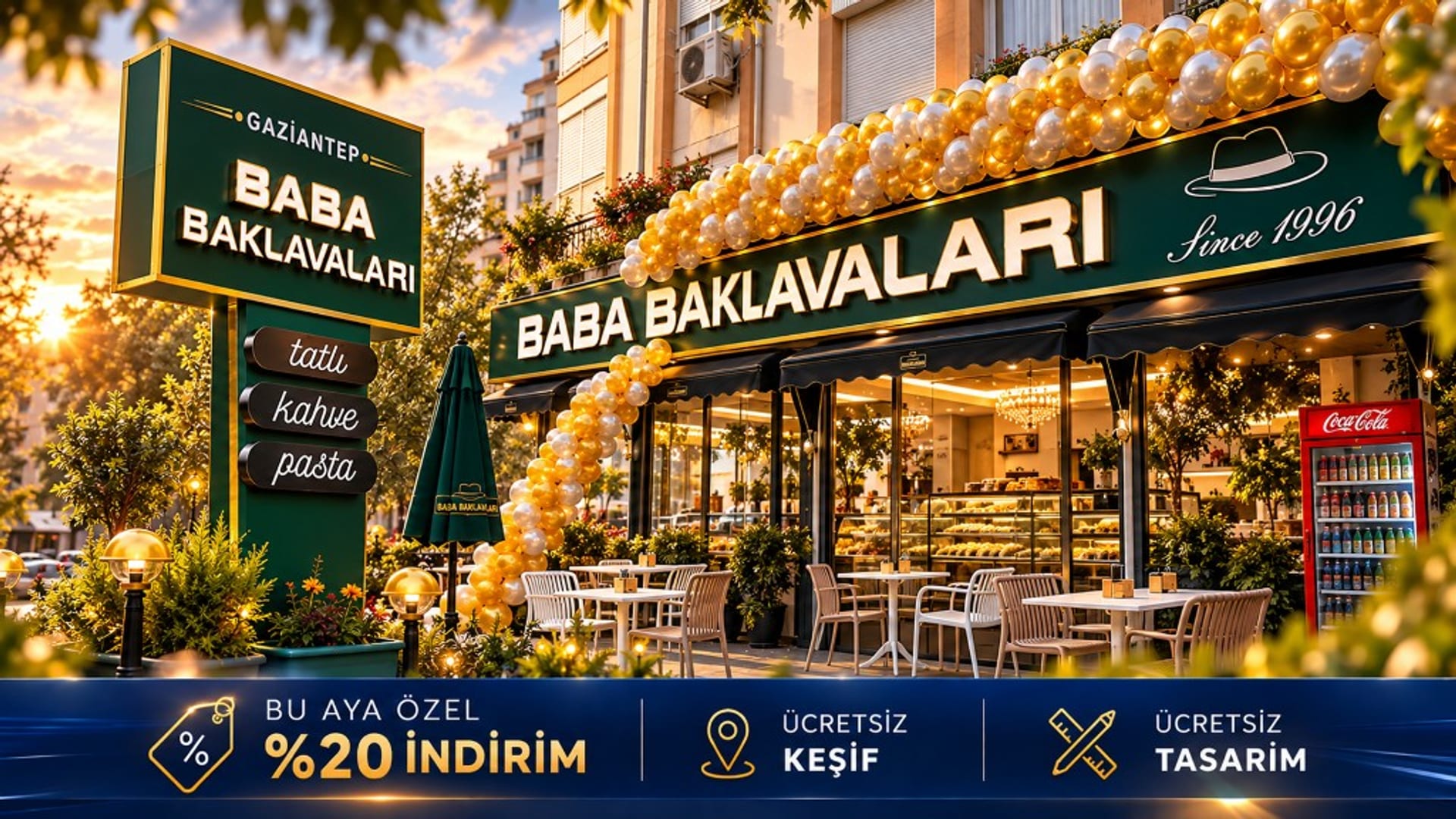 DMD Reklam — totem ve kutu harf